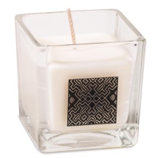 LÕPUMÜÜK! Looduslik rapsiõlist küünal klaasis "Palo Santo" 6x6x6 cm, eeterliku õliga