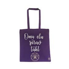 Poekott OMA ELU SÄRAV TÄHT 38x42cm 100% puuvill