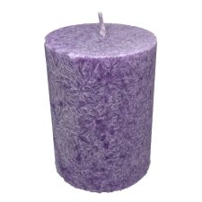 Küünal "Lavendel" 8x6 cm silindrikujuline, lõhnastatud