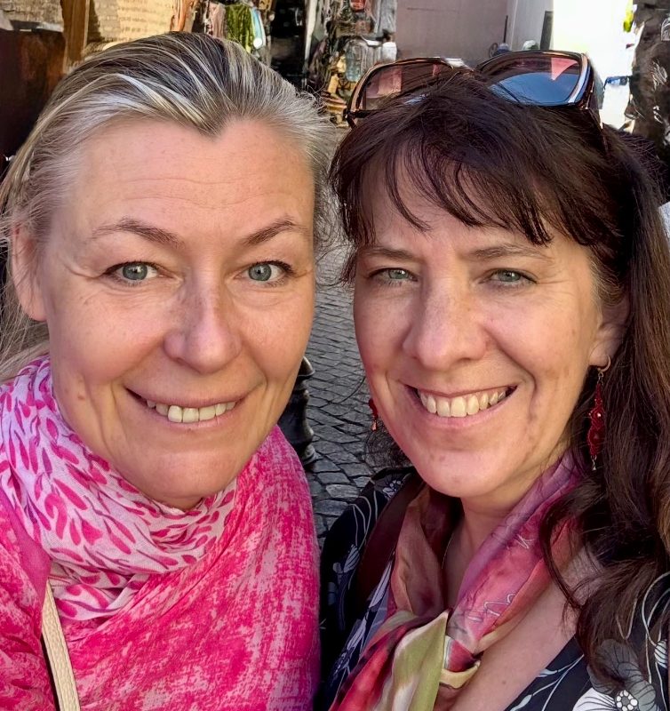 Kristel Treier and Signe Timmermann